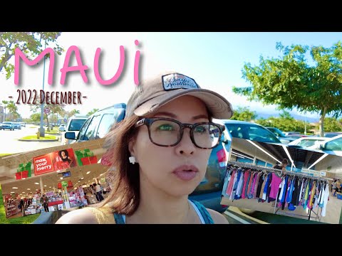 MAUI Vlog Part 4 - 2022 December - Shop with Me in Maui (#199)