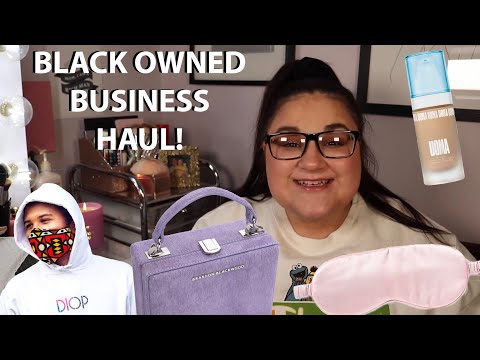 A Black Owned Business Haul! *Brands you should know about!*