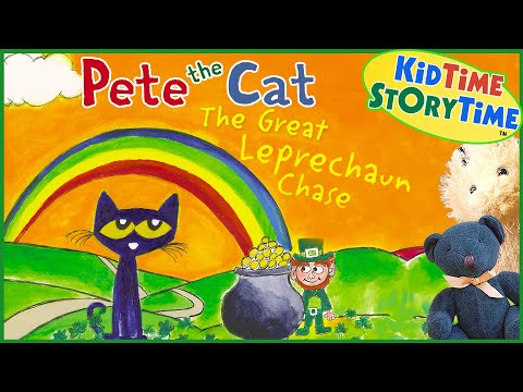 Pete the Cat: The Great Leprechaun Chase | St. Patrick's Day Read Aloud 🍀