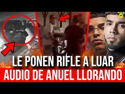 AUDIO DE ANUEL LLORANDO! A LUAR LO PUSIERON A LLORAR CON UN RIFLE EN EL PECHO! DOMINIO MANDA FUEGO