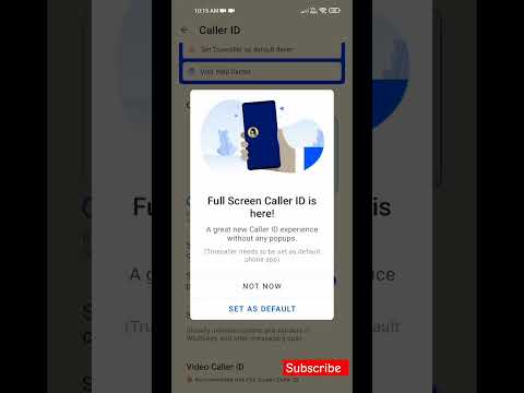 Full Screen Caller Id Kaise Set Kare In Truecaller | Truecaller Caller Full Screen Caller Id Set ?