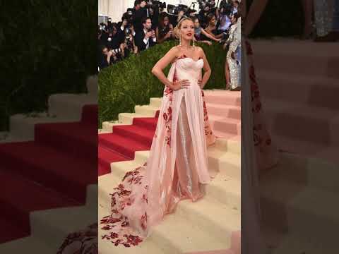 Blake Lively's Red Carpet Radiance: A Glamorous Style Showcase | Celebrity Style