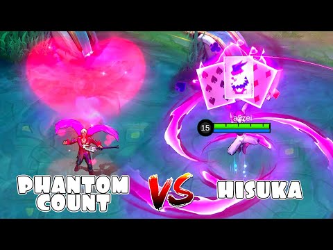 Cecilion Hisoka VS Phantom Count Skin Comparison