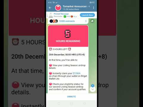 Tomarket Airdrop Allocation 30 % Tokan Distribution, 5 Billion Toma For Golden Ticket User,Listing.