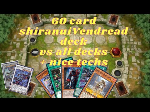 60-card Shiranui+Vendread hybrid deck vs different Decks! | Yu-Gi-Oh! Master Duel