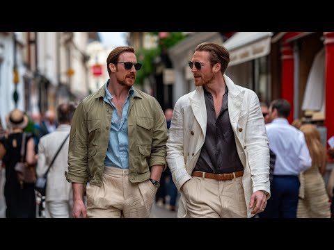 Top Fashionable and Stylish Outfits for Men Filmed on Savile Row | Ultimate Men's Fashion Guide 2024