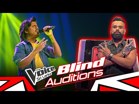 Chathura Herath | Khamoshiyan | Blind Auditions | The Voice Sri Lanka