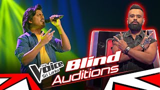 Chathura Herath | Khamoshiyan | Blind Auditions | The Voice Sri Lanka