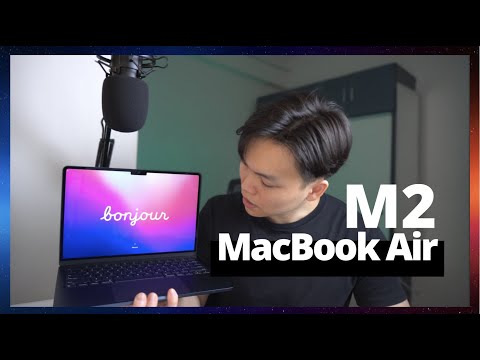 午夜色 原来这么脏！ Macbook Air M2 Midnight Blue  l  Eng Sub