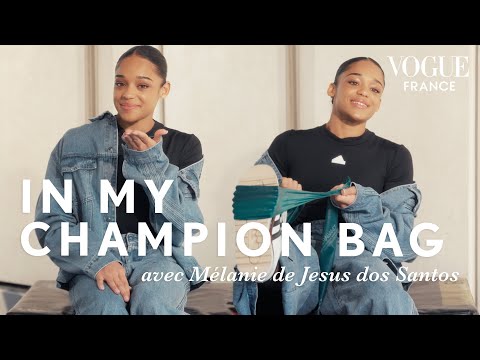 2024 Olympics : Gymnast Mélanie de Jesus dos Santos reveals the contents of her bag | Vogue France