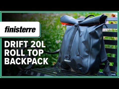 Finisterre Drift 20L Waterproof Roll Top Backpack Review (2 Weeks of Use)