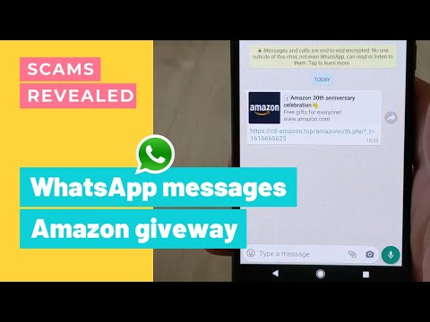 What happens when you click on that WhatsApp scam message | Huawei Mate 40 Pro giveaway | Amazon