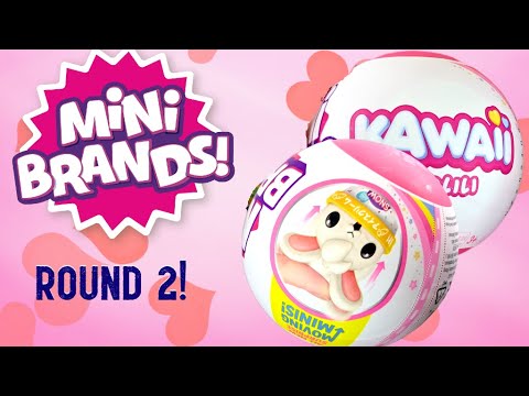 Moveable Stache & Panda Pearls! | Mini Brands Kawaii | Bored House Flies Adult Collector Review