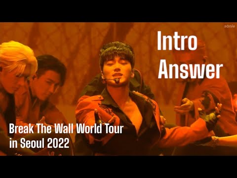 [DVD] ATEEZ - 'INTRO + ANSWER' IN BREAK THE WALL WORLD TOUR IN SEOUL 2022