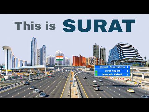 Surat city 2024 | Diamond city of india | Gujarat | smart city surat 🇮🇳 💎