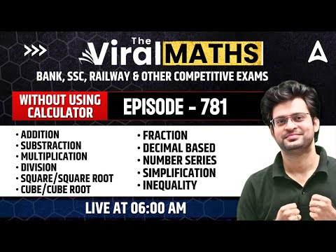 Viral Maths for Bank Exams | Simplification & No. Series Inequality | Arithmetic & DI by Navneet Sir