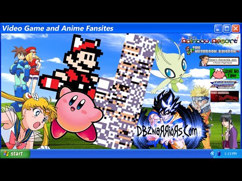 Some Weird Old Video Game & Anime Fansites