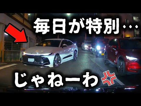 【ドラレコ】「毎日が特別」じゃねーわ、ゴキブリ以下だろ／大阪、ホンダ・ゼストが車窓から花火→書類送検／逆走に全く気づかない高齢運転手、周囲は騒然