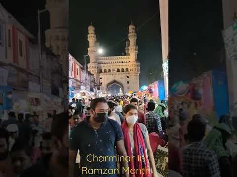 Charminar in Ramzan Month at Late night