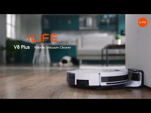 ILIFE V8 Plus - Smart Hybrid 2-in-1 Vacuum and Mop Robot Cleaner