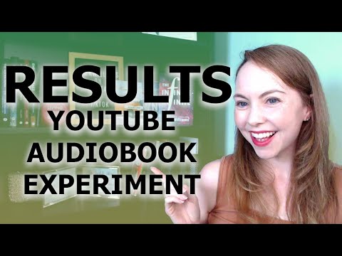 YouTube for Audiobook Publishing? Did it work? My experiment with Audiobooks on YouTube results