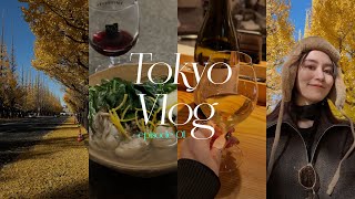 Tokyo Vlog Dec’24（上）｜入住東京20樓的朋友家｜2024銀杏最美的東京｜發掘東京新餐廳｜屏屏 Ping