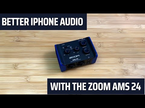 Better iPhone Audio with the Zoom AMS 24