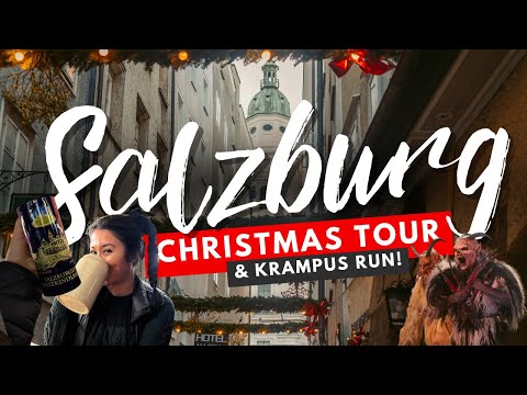 CHRISTMAS IN SALZBURG 2024 (FT KRAMPUS RUN) | The Best Christmas Markets, Lighting Displays & More!