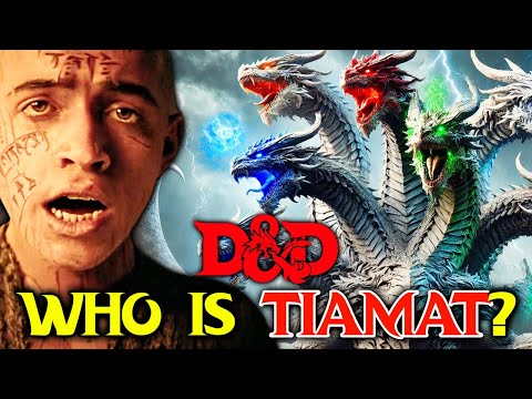 Tiamet Origin (Dungeons & Dragons) - Omnipotent 5 Headed Dragon Mother Of Evil Chromatic Dragons