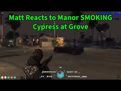 Matt Reacts to Cypress Pushing Manor Turf & Getting SMOKED | NoPixel 4.0 GTA RP