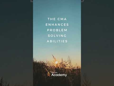 The CMA enhances problem solving abilities.