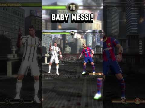 MESSI IS A BABY GOAT! #cercadevelho #messi #cr7 #futbol #gaming #viralshort