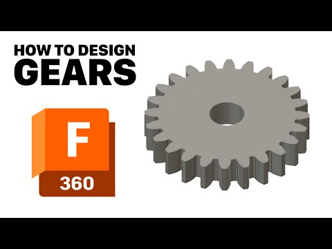 How to Design Gears for 3D Printing Using Fusion 360