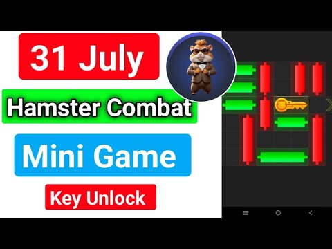 31july mini game key unlock| hamster combat 31 july mini game key unlock | 31july hamster combat