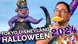 Tokyo Disneyland 2024 | Halloween Parade & CUTE Donald Duck Dessert