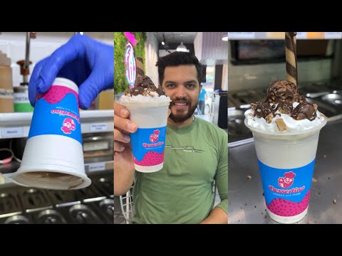 दिल्ली का खाने वाला Brownie Shake🥵 | Delhi’s Non Drinkable Shake 😨| YOU CAN ONLY EAT THIS SHAKE 😱