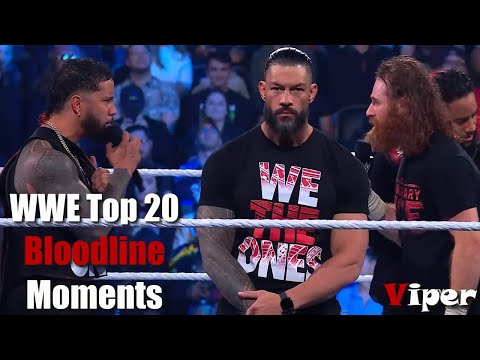 WWE Top 20 Shocking Bloodline Moments