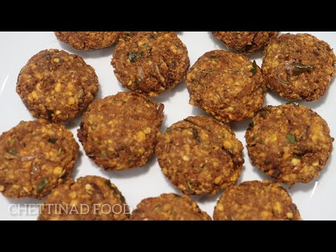 வாழைப்பூவை அரைத்து வடை செய்து பாருங்க | Healthy Evening snacks recipe | Banana flower vada recipe