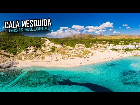 This is Cala Mesquida [Mallorca, Spain]