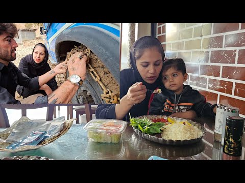 Harsh Rain, Illness & Care: Sajjad’s Hospital Trip and Samira’s Buttermilk in Nomadic Life**