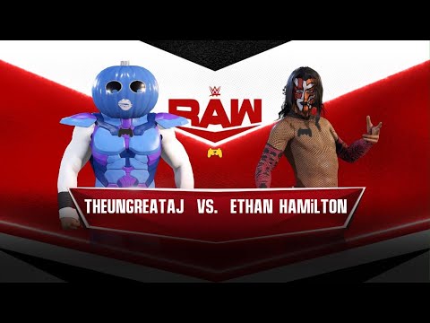 AWA wrestling returns to WWE 2K22: theungreatAJ vs Ethan Hamilton