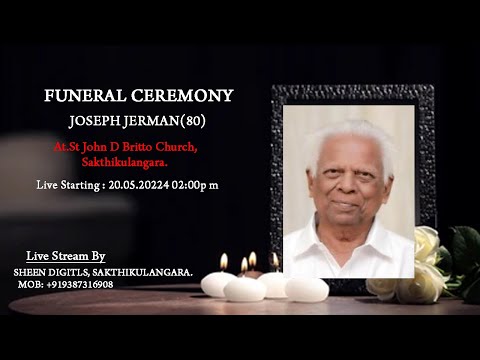 FUNERAL CEREMONY OF JOSEPH JERMON (80)