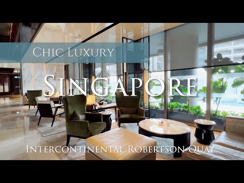 Luxury Hotel on the Singapore River 🇸🇬| Intercontinental Robertson Quay Hotel Tour [4k]