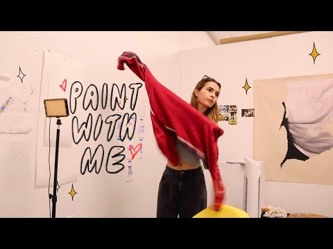 Life of an art student ✿ paint with me