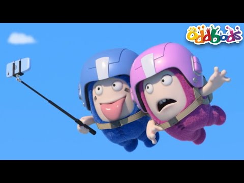 Skydive Photoshoot | Full Episodes | Oddbods | Cartoons for Kids