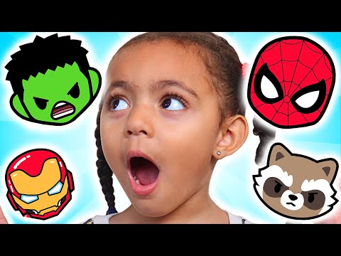 Finger Family Superhero Kids Song | Kids Songs & Nursery Rhymes