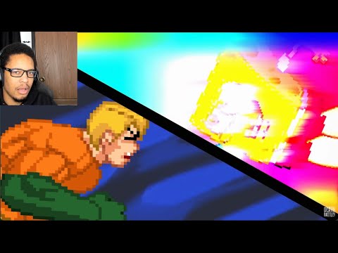 SpongeBob VS Aquaman (Nickelodeon VS Super Friends) | DEATH BATTLE! REACTION