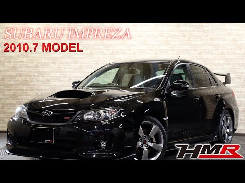 【中古車】H.22 2010年 スバル インプレッサWRX 2 0 WRX STI 4WD STIエアロ マフラー 純正18インチ ブラック 走行36,500km ID2014