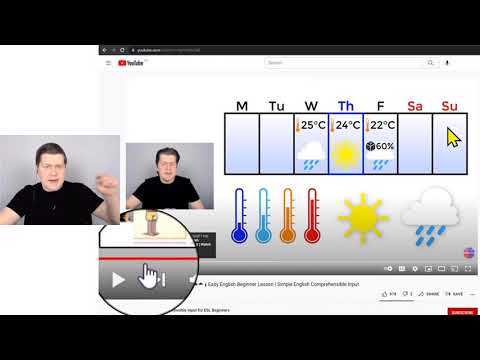 How to Use the YouTube Video Controls ⏯🔊⚙ English Comprehensible Input Easy Natural Approach Lesson