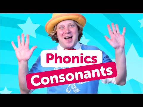 Consonants | Fun Phonics | Magicio and Phonics | Made by Red Cat Reading